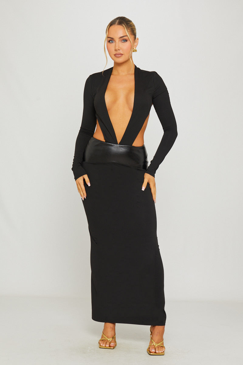 Open Back Long Sleeve Dresses Open Back Long Sleeve Dresses