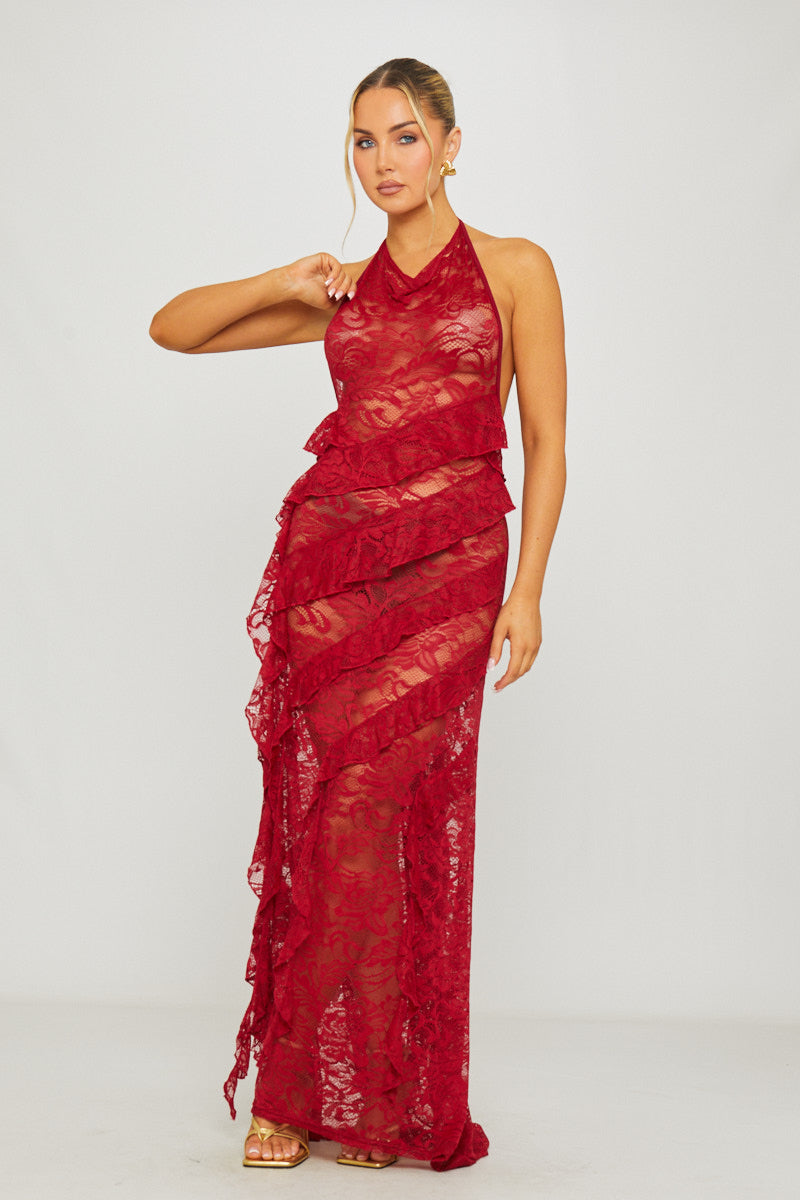 Red Backless Dresses Red Backless Dresses