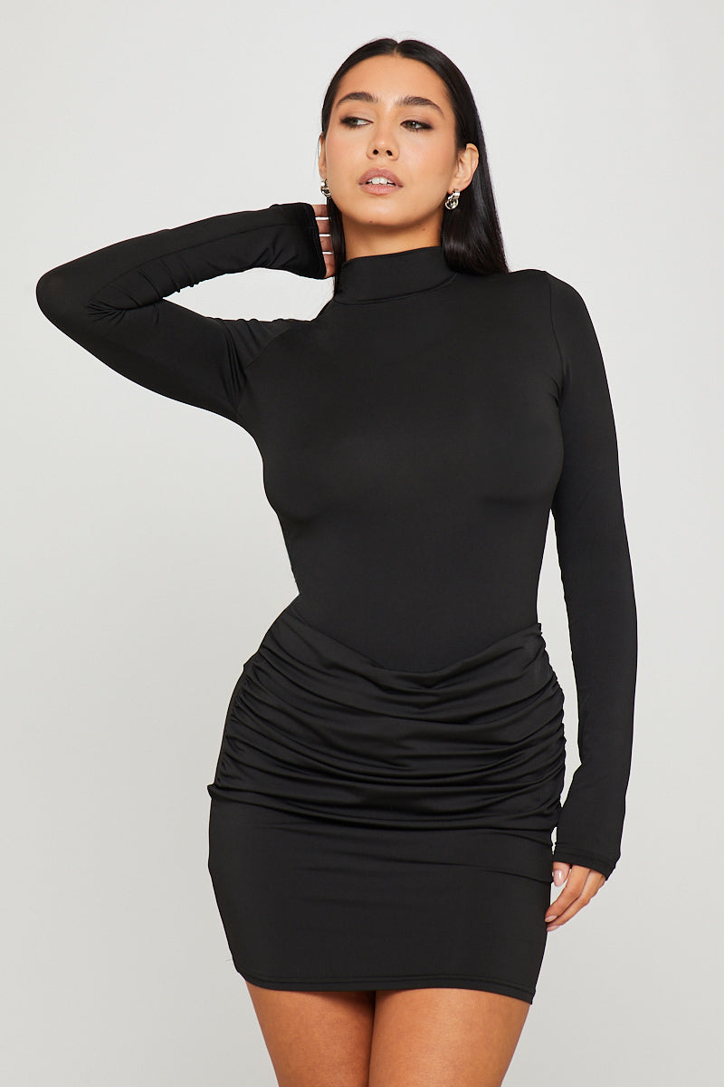 Black Long Sleeve Bodycon Dresses Black Long Sleeve Bodycon Dresses