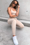 Sand Premium Drawstring Joggers